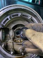 Final Drive Seal removed